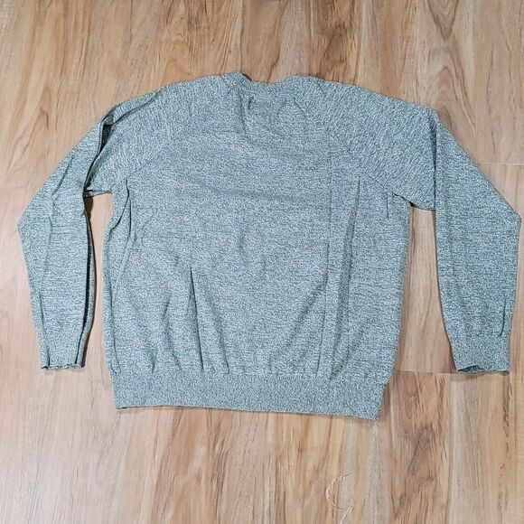 🔹️H&M Green Long Sleeve Crewneck Sweater Men's Large - Picture 2 of 7